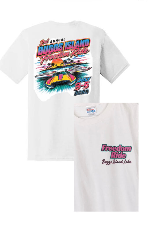Freedom Ride Crewneck T-shirt - unisex